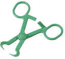 ★ポイント最大16倍★【全国配送可】-プラスチックタオル鉗子 719018009(10CM)10ポン 品番 my24-6012-00-- 1入り-【MY医科器機】JAN 4535847020547(4)