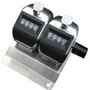 ★6/4-11 P最大27倍★【全国配送可】-数取器(連式)2連 HM404-2 品番 my24-6265-00-- 1入り-【MY医科器機】JAN 4938120404025(4)