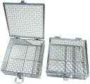 ★ポイント最大16倍★【送料無料】-蝶番蓋付バスケット(特大) OM1054-53(300X300MM) 品番 my24-6333-03-- 1入り-【MY医科...