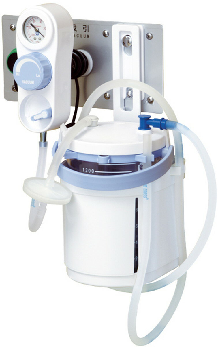 ★ポイント最大16倍★【送料無料】-壁掛式吸引器　セパレート　　　　　　 VA-1200(ハンドル:ミント) 品番 my24-6399-02-- 1入り-【MY医科器機】JAN 4560171826763