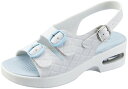 ★ポイント最大16倍★【全国配送可】-キルティングエアーソールサンダル KS-176(サックス) 品番 my24-6543-0301 1入り-【MY医科器機】J...