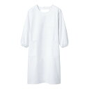 ★ポイント最大16倍★【全国配送可】-予防衣(男女兼用・長袖) 74-401(ホワイト) 品番 my24-8145-0106 1入り-【MY医科器機】JAN 4560315452995