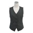 ★ポイント最大16倍★【全国配送可】-事務服ベスト U5030(チャコールグレー) 品番 my24-8174-0106 1入り-【MY医科器機】JAN 4549...