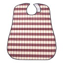 ★ポイント最大16倍★【送料無料】-ソフラピレンエプロンボーダーチェック 102301(グリーン) 品番 my24-8221-01-- 30入り-【MY医科器機...