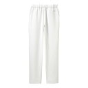 ★ポイント最大16倍★【全国配送可】-スクラブテーパードパンツ 609(ホワイト) 品番 my24-8340-0002 1入り-【MY医科器機】JAN