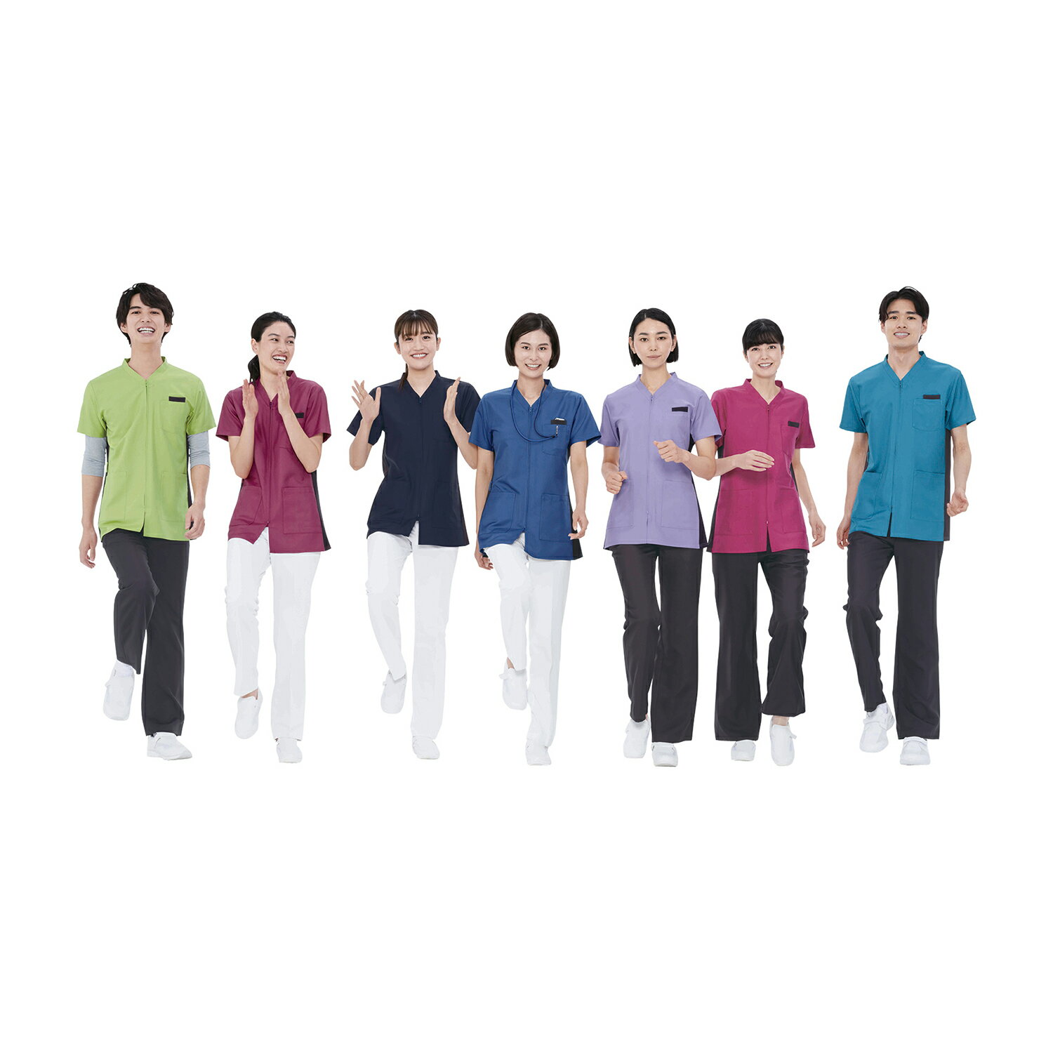 ★11/21-27 P最大27倍★【全国配送可】-男女兼用上衣　　　　　　　　　　　　 RT-5072(BL) 品番 my23-7806-0501 1入り-【MY医科器機】JAN 4545516105178