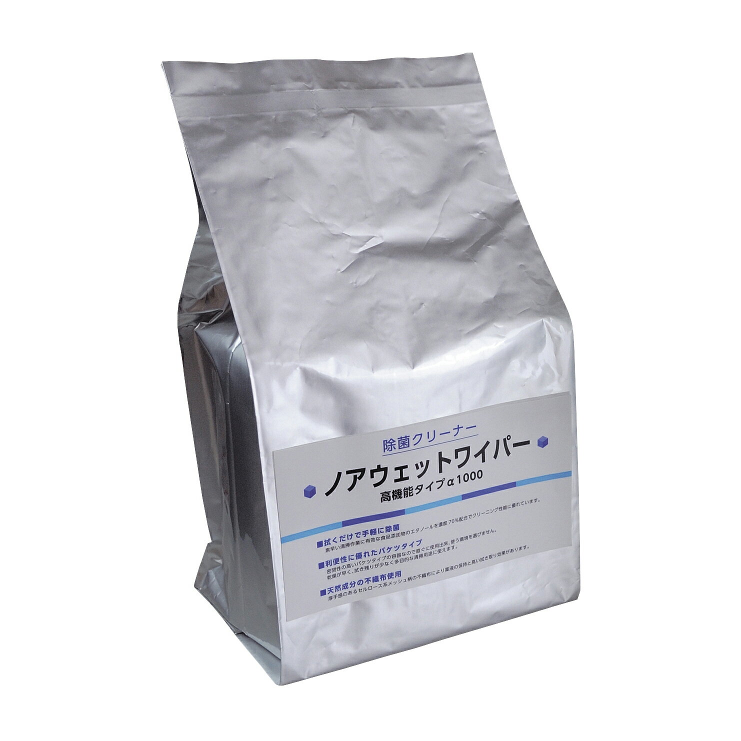 ★ポイント最大16倍★【送料無料】-ウェットワイパーα1000（詰換） 105409(250マイX6フクロ) 品番 my24-9698-01-- 1入り-【MY医科器機】JAN 4970512543363