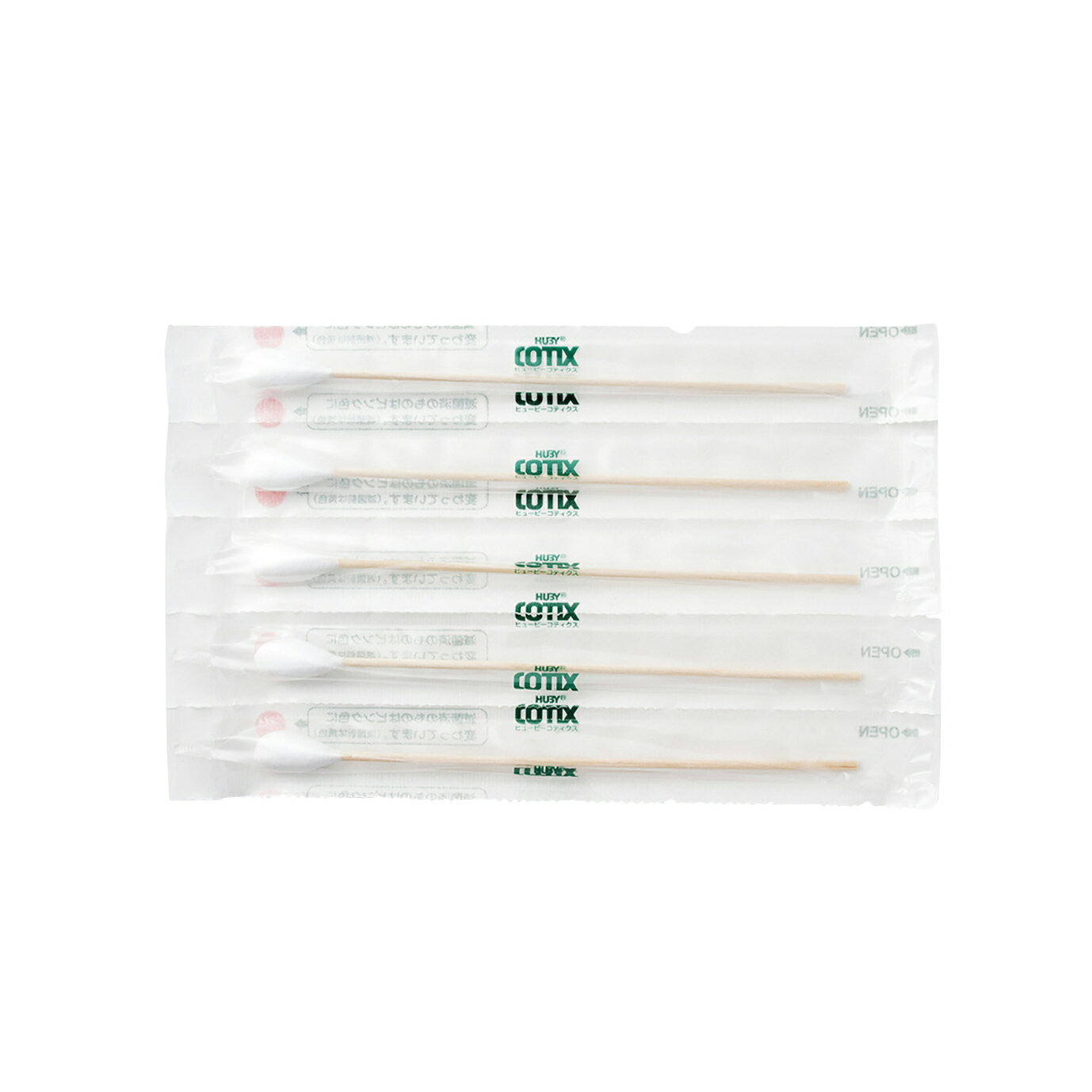 ★ポイント最大16倍★【全国配送可】-医療補助用綿棒　HUBY−COTIX 610S-1(12ホンX20シート) 品番 my24-9995-01-- 1入り-【MY医科器機】JAN 4936613099215