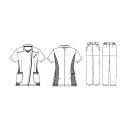 ★ポイント最大16倍★【全国配送可】-女性用ジャケット MJAL-1803-K3(ネイビー) 品番 my25-2425-0003 1入り-【MY医科器機】JAN 4582439071111