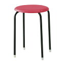 ★ポイント最大16倍★【全国配送可】-丸椅子 C-19(レッド) 品番 my25-3025-01-- 1入り-【MY医科器機】JAN