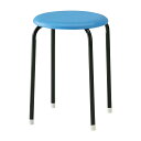 ★ポイント最大16倍★【全国配送可】-丸椅子 C-19(ブルー) 品番 my25-3025-02-- 1入り-【MY医科器機】JAN
