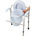 ★ポイント最大16倍★【送料無料】-マツヨシ ポータブルトイレチェア MY-1251(オリタタミシキ) 品番 my25-3262-00-- 1入り-【MY医科器...