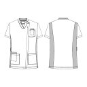 ★ポイント最大16倍★【全国配送可】-男女兼用スクラブ CFS-5412(BL)Tネイビー 品番 my25-6512-05-- 1入り-【MY医科器機】JAN 4545516154947