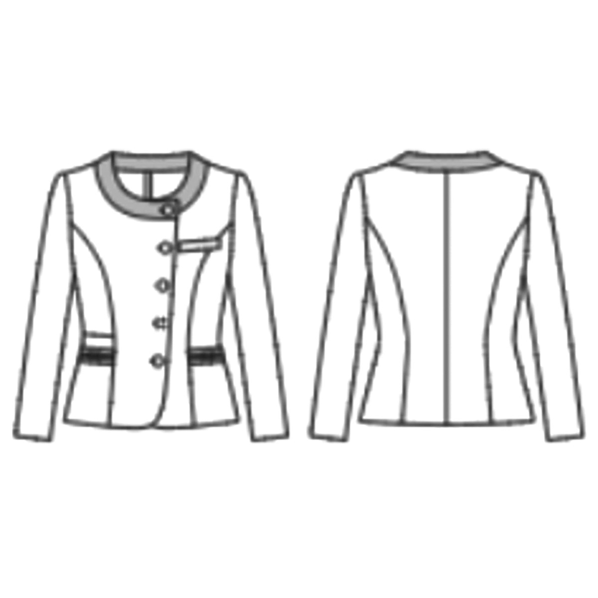 ★ポイント最大16倍★【送料無料】-ソフトジャケット AJ0272-30(11G)モノトーン 品番 my25-6582-03-- 1入り-【MY医科器機】JAN 4550338237266