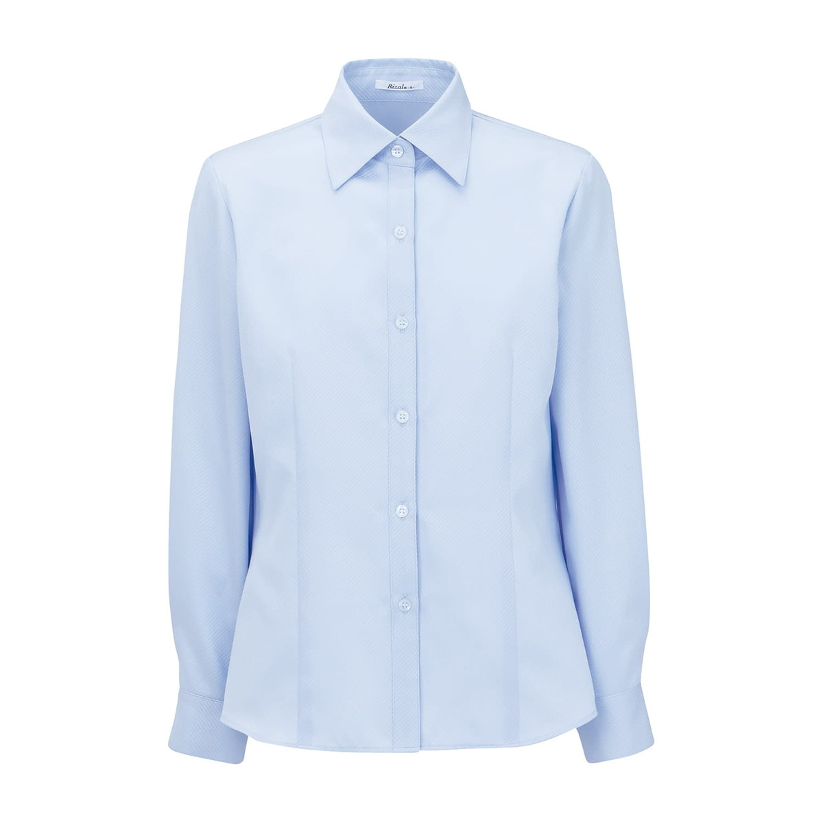 ★ポイント最大16倍★【全国配送可】-長袖ブラウス RB4136-6(21G)ブルー 品番 my25-6586-08-- 1入り-【MY医科器機】JAN 4544316130014
