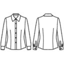 ★5/23-27 P最大27倍★【全国配送可】-長袖ブラウス RB4136-9(13G)ピンク 品番 my25-6586-13-- 1入り-【MY医科器機】JA...