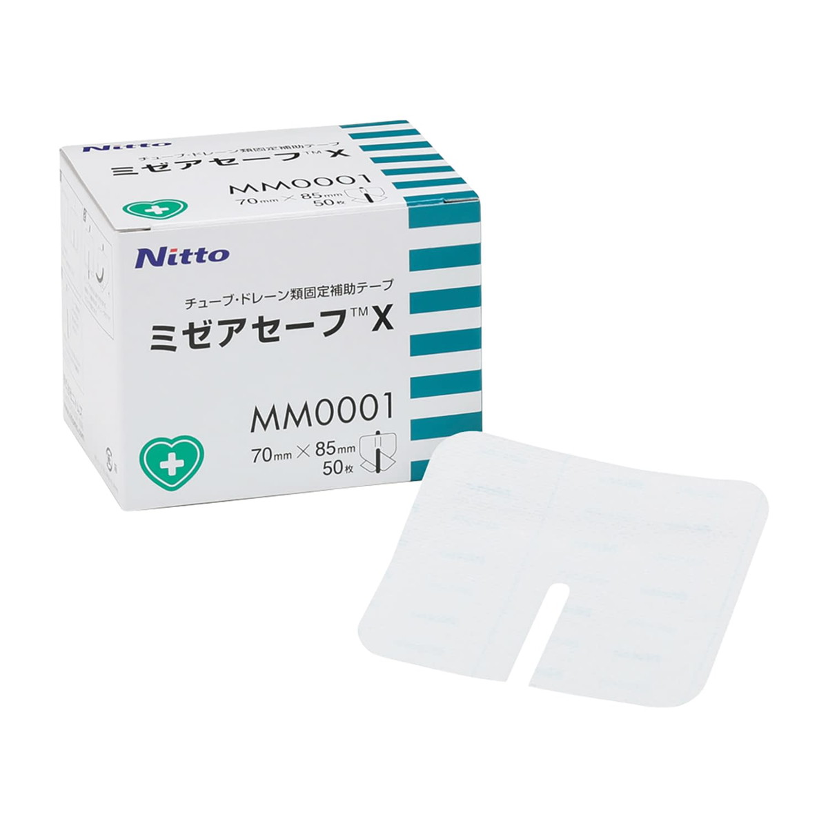 ★ポイント最大16倍★【全国配送可】-ミゼアセーフX　　　　　　　　　　　 MM0001(70X85MM)50マイ 品番 my25-7127-00-- 1入り-【MY医科器機】JAN 4582129724013