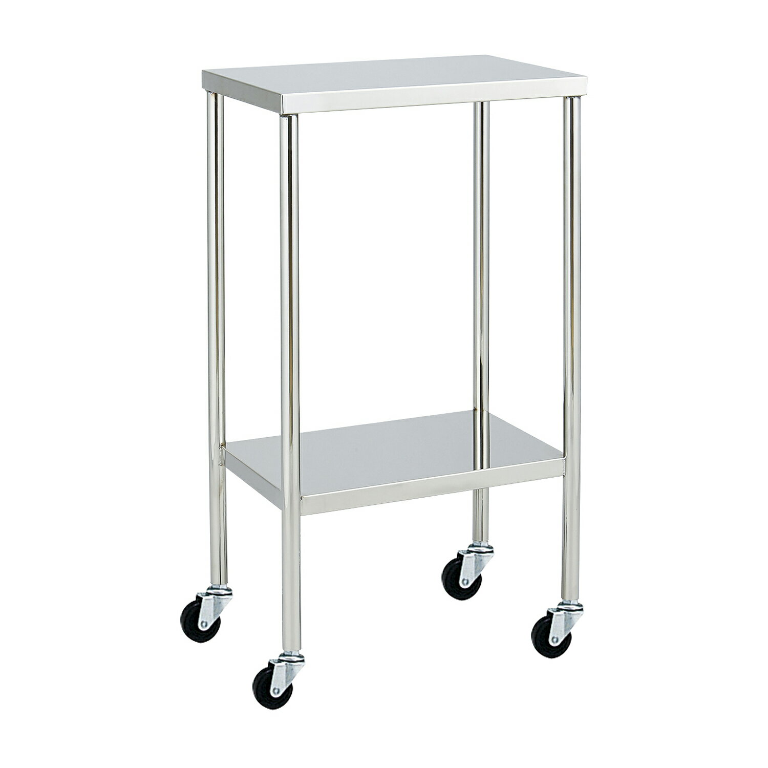 ★ポイント最大16倍★【送料無料】-マツヨシ器械台　手摺なし（φ50mm MY-1015A(450X300X800 品番 my01-2240-01-- 1入り-【MY医科器機】JAN 4535847006459