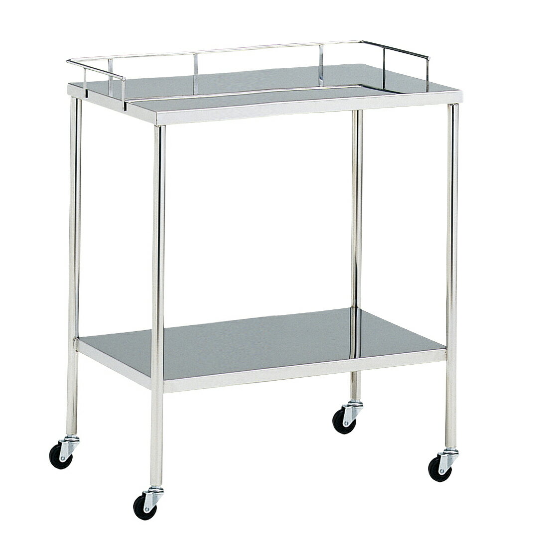 ★ポイント最大16倍★【送料無料】-マツヨシ器械台　手摺付（φ50mm） MY-1010A(900X450X800 品番 my01-2265-02-- 1入り-【MY医科器機】JAN 4535847006589