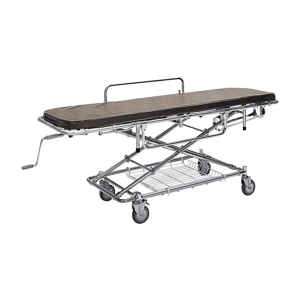 ★ポイント最大16倍★【送料無料】-軽量ストレッチャー昇降式・担架固定型 TY225E 品番 my01-3645-01-- 1..