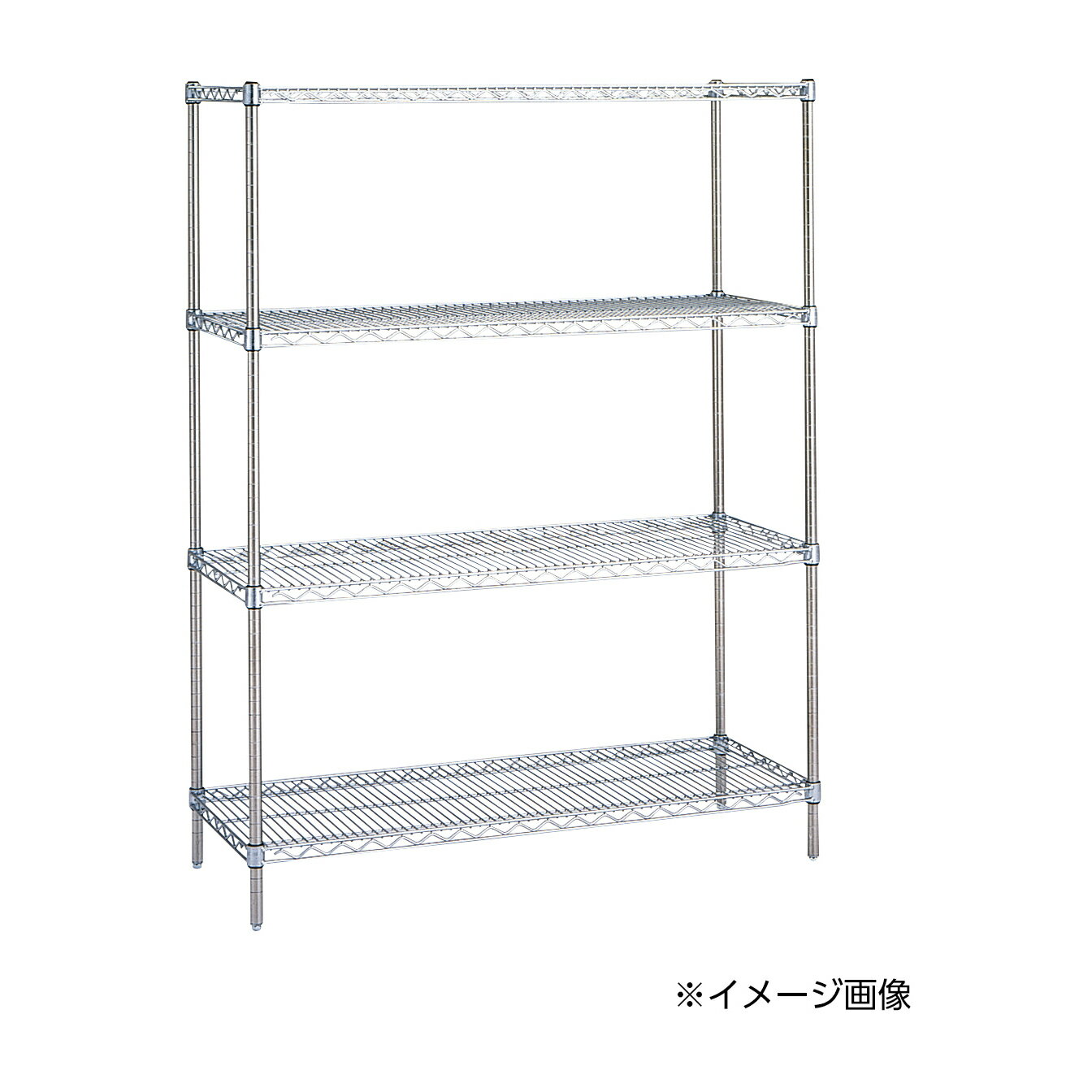 ★ポイント最大16倍★【送料無料】-スーパーエレクターシェルフ4段 LS610・P1900W(D610) 品番 my03-2690-05-- 1入り-【MY医科器機】JAN