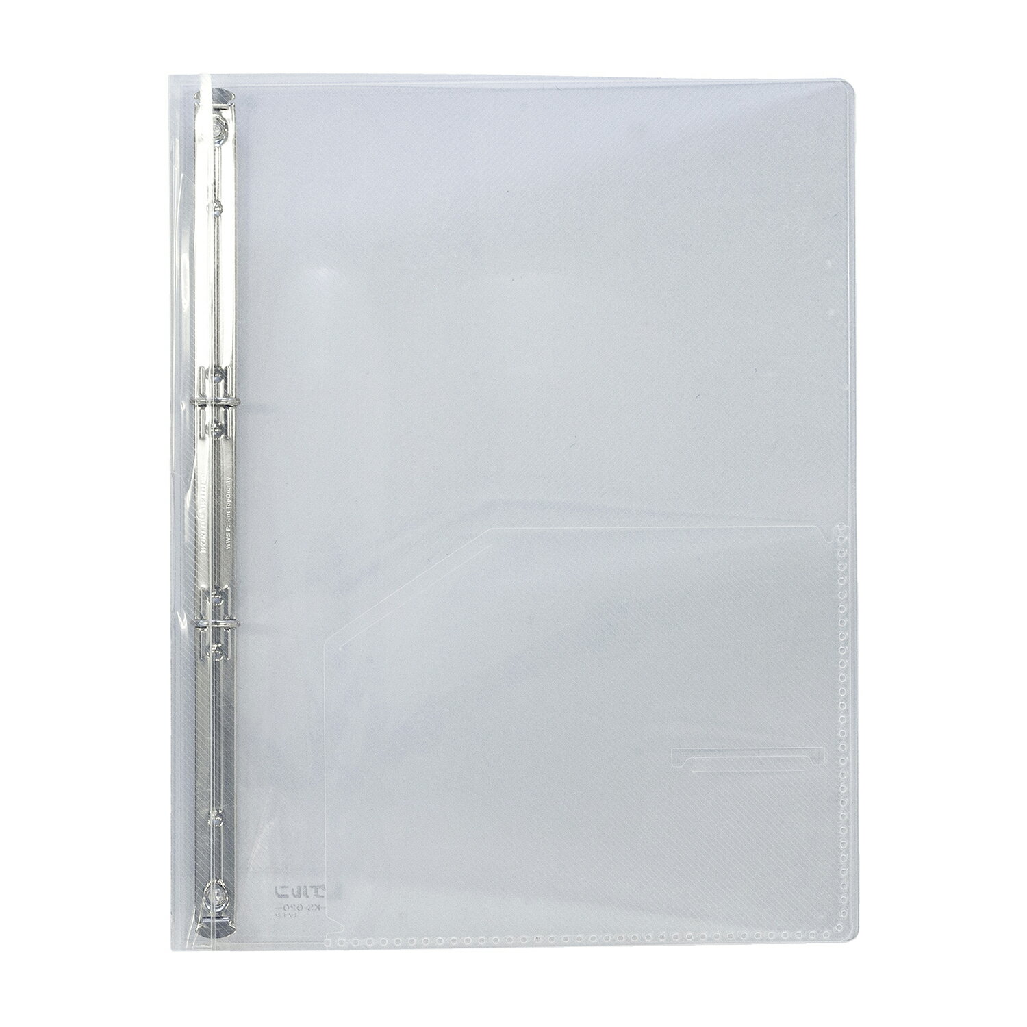 ★ポイント最大16倍★【全国配送可】-TDカルテバインダー（A4縦保管用） KS-020(トウメイ) 品番 my08-202..