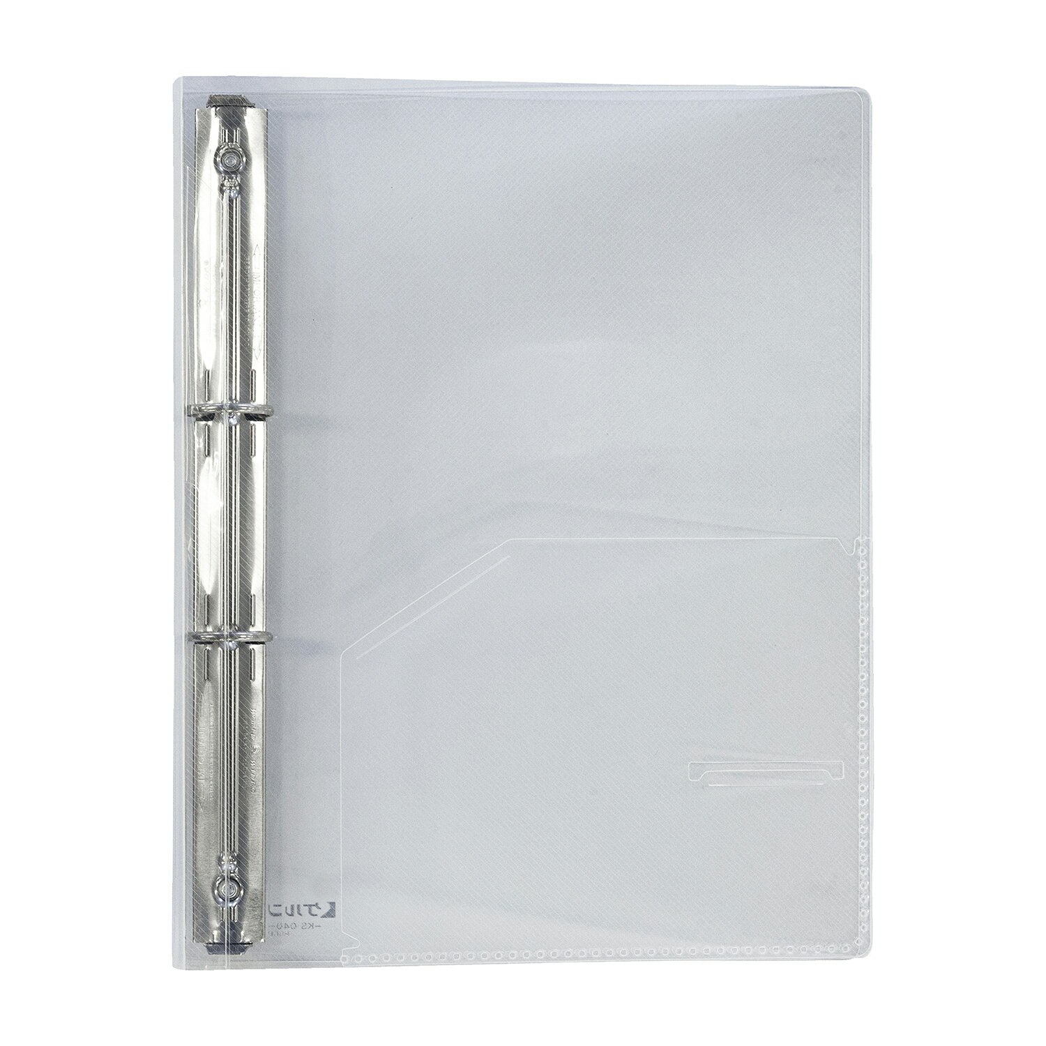 ★ポイント最大16倍★【全国配送可】-TDカルテバインダー（A4縦保管用） KS-040(トウメイ) 品番 my08-202..