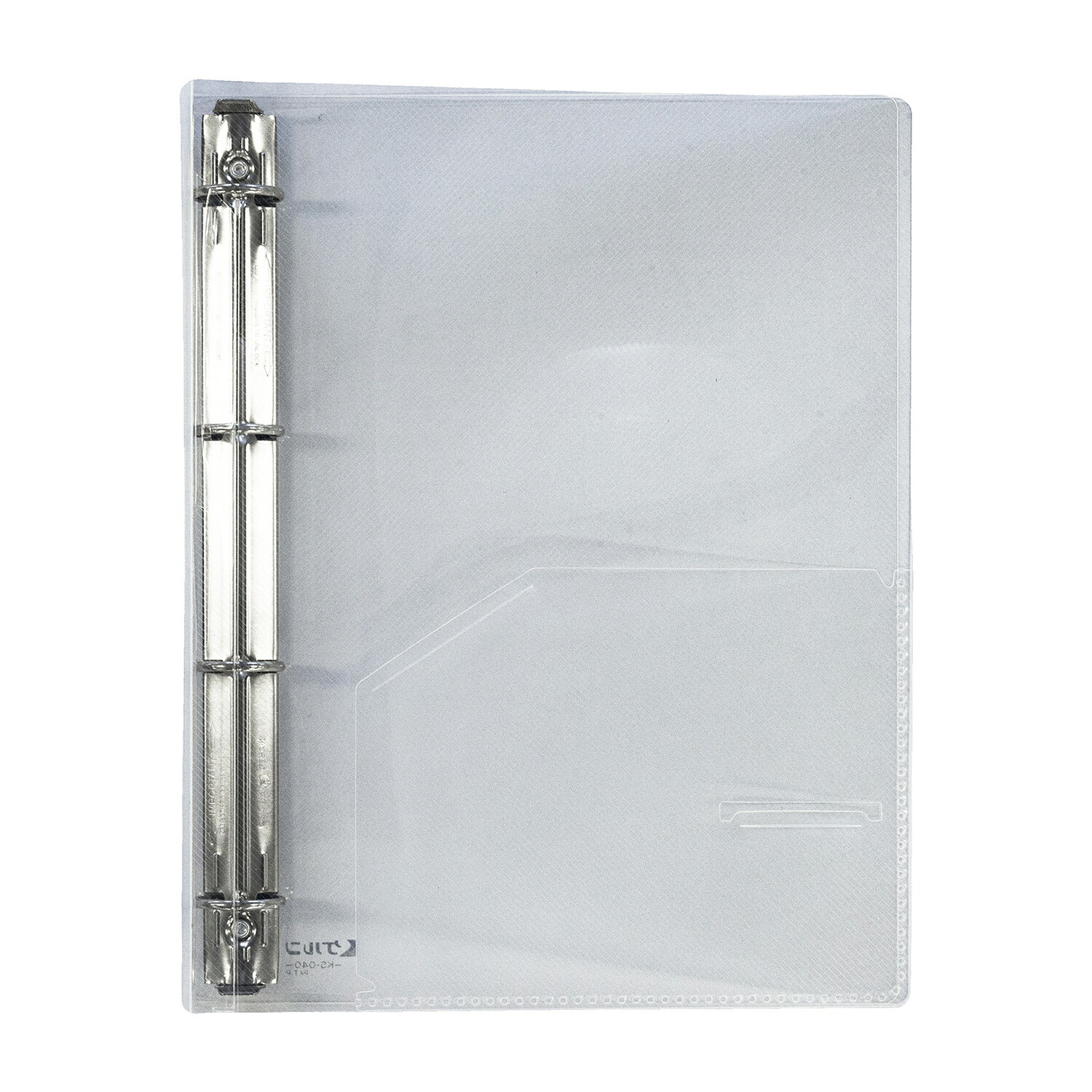 ★ポイント最大16倍★【全国配送可】-TDカルテバインダー（A4縦保管用） KS-040(トウメイ) 品番 my08-202..