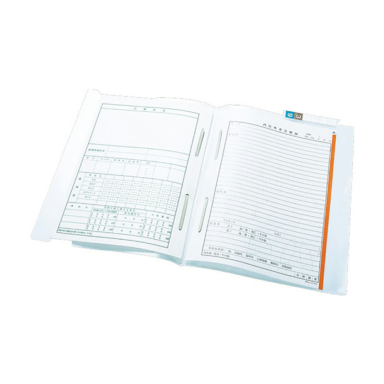 ★ポイント最大16倍★【送料無料】-TDカルテフォルダー（A4横保管用） KS-749(Wファスナータイプ) 品番 my19-5470-00-- 200入り-【MY医科器機】JAN 4582201814762