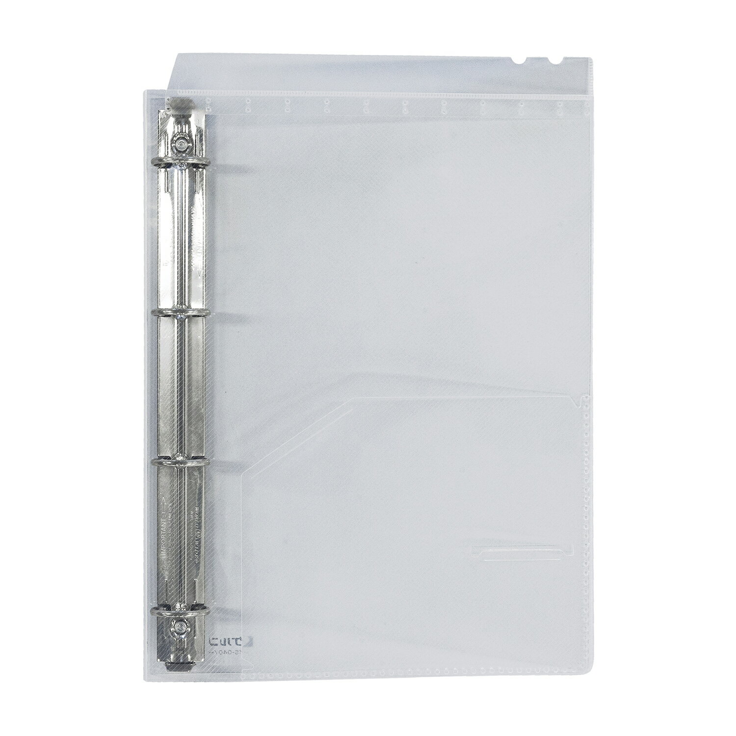 ★ポイント最大16倍★【全国配送可】-TDカルテバインダー（A4横保管用） KS-040Y(トウメイ) 品番 my19-55..