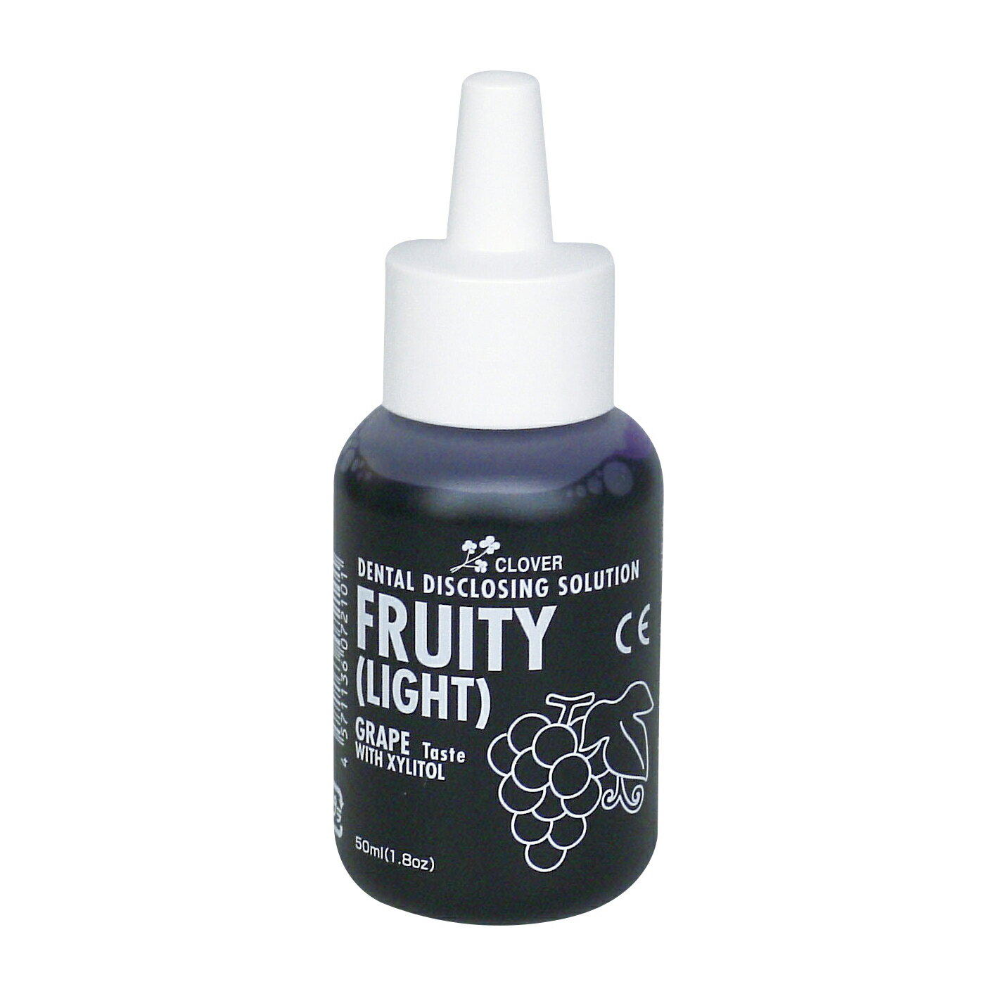 ★ポイント最大16倍★【全国配送可】-クローバー歯垢染め出し液ライト 50ML(グレープフウミ) 品番 my20-6..