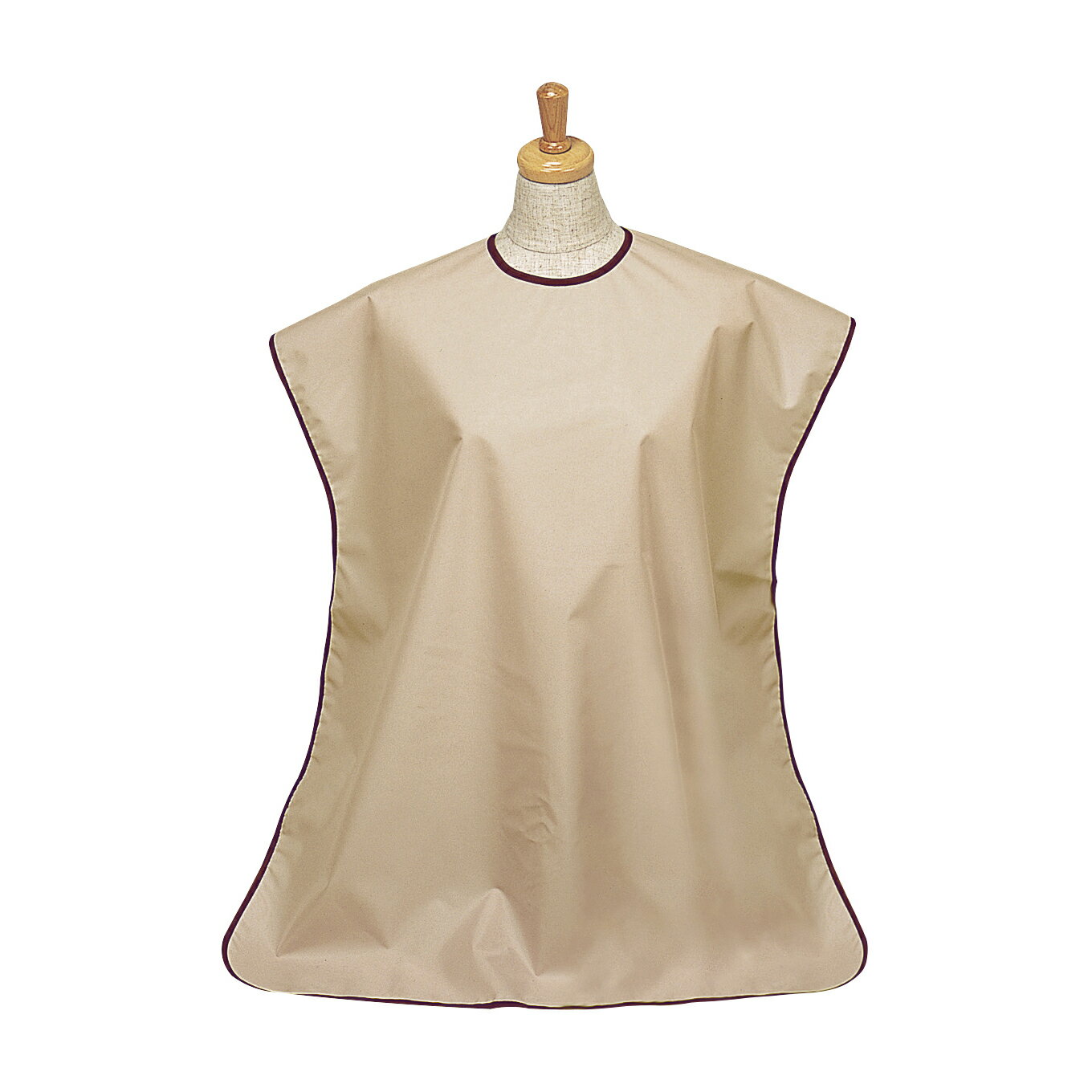 ★ポイント最大16倍★【全国配送可】-食事用エプロン（無地） 400-F 品番 my23-2479-0004 1入り-【MY医科..