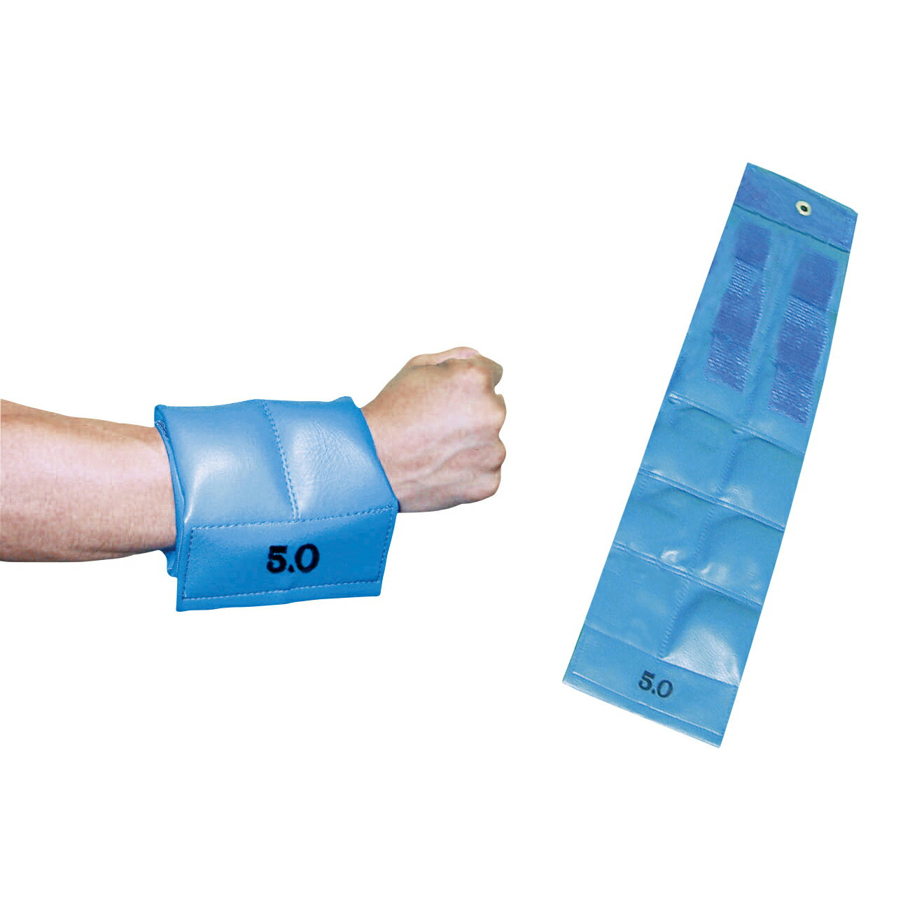 ★ポイント最大16倍★【送料無料】-FR重錘バンド E-917(5.0KG)ライトブルー 品番 my23-3360-07-- 1入り-【MY医科器機】JAN 4560168809175