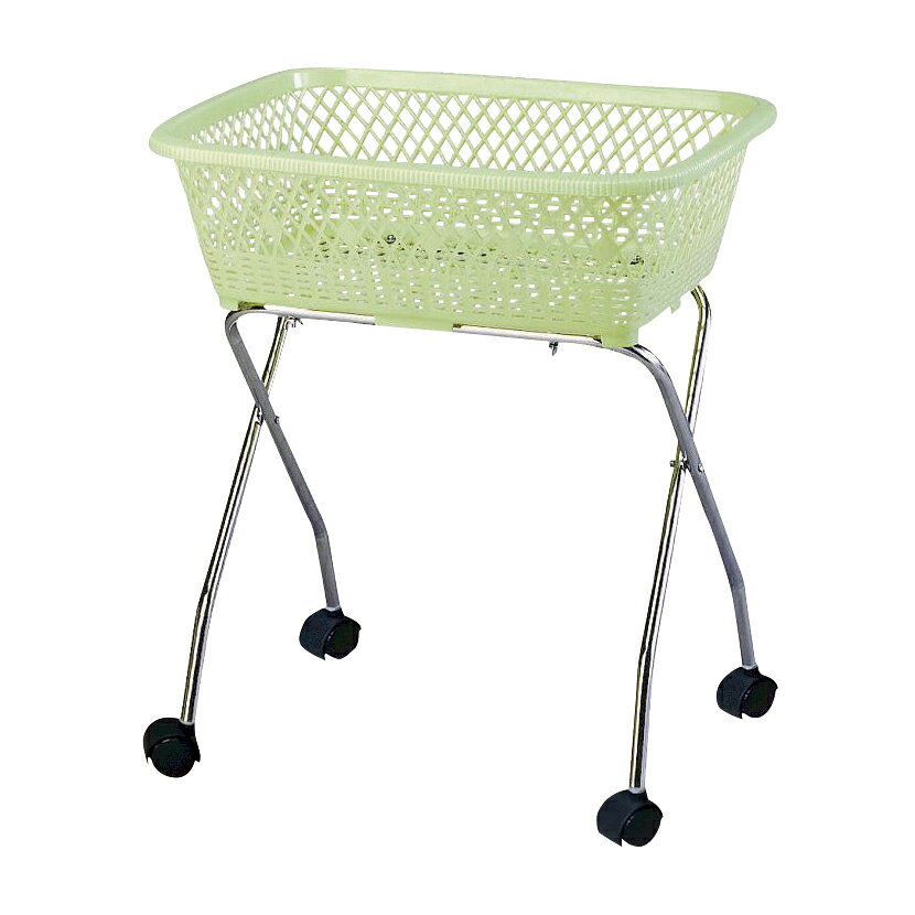 ★ポイント最大16倍★【全国配送可】-脱衣カゴ DP-10C(キャスターツキ) 品番 my23-5290-0001 1入り-【MY..