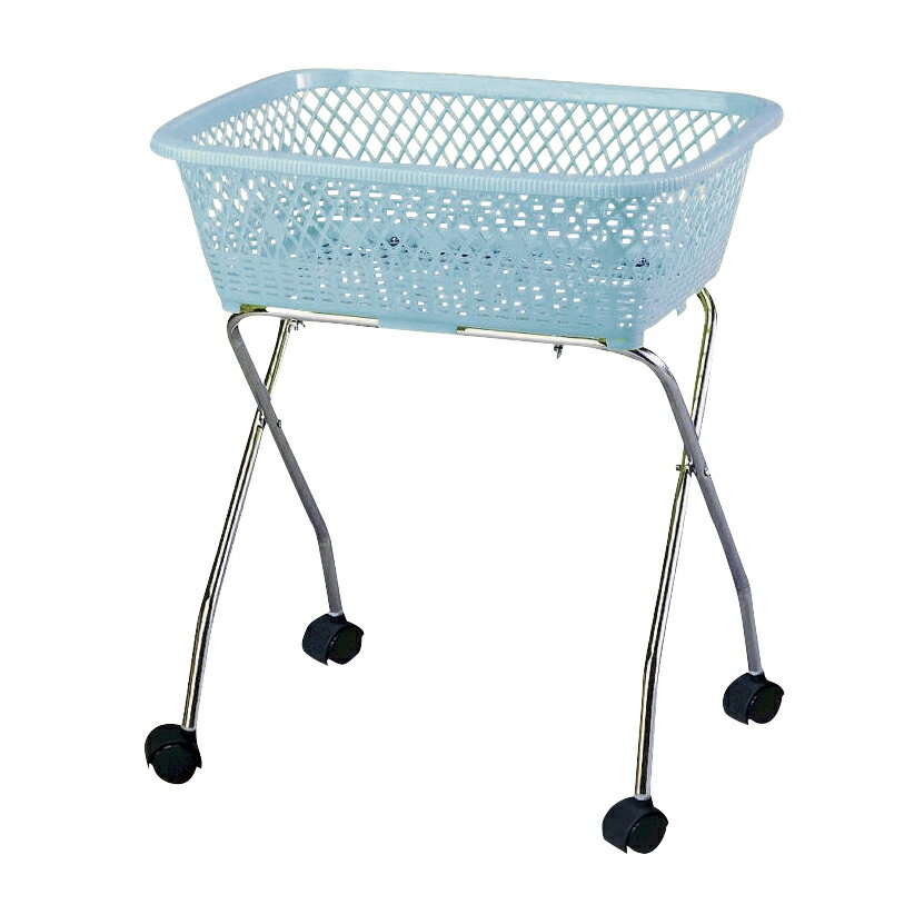 ★ポイント最大16倍★【全国配送可】-脱衣カゴ DP-10C(キャスターツキ) 品番 my23-5290-0002 1入り-【MY..