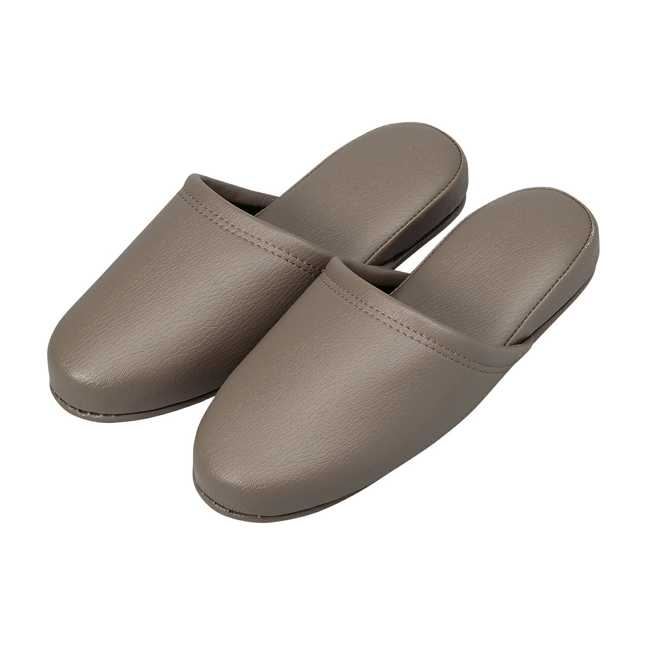 ★ポイント最大16倍★【送料無料】-名入れ抗菌レザー調スリッパ 10ソクグミ 品番 my23-5559-0101 3入り-【MY医科器機】JAN