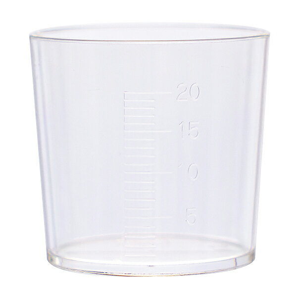 ★ポイント最大16倍★【全国配送可】-計量カップ（PP製）未滅菌 31240(20ML)100コイリ 品番 my23-5658-03..