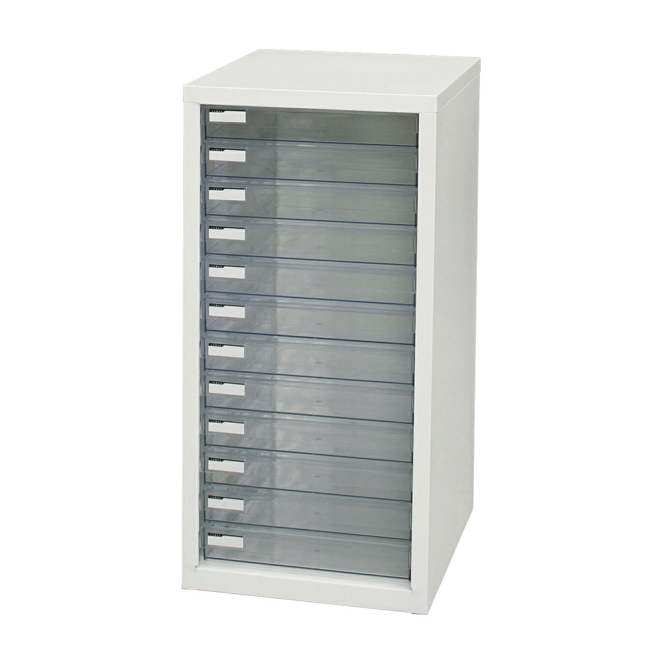 ★ポイント最大16倍★【送料無料】-フロアケース（浅型12段） SFE-6120(ホワイト) 品番 my23-6769-02-- 1入り-【MY医科器機】JAN