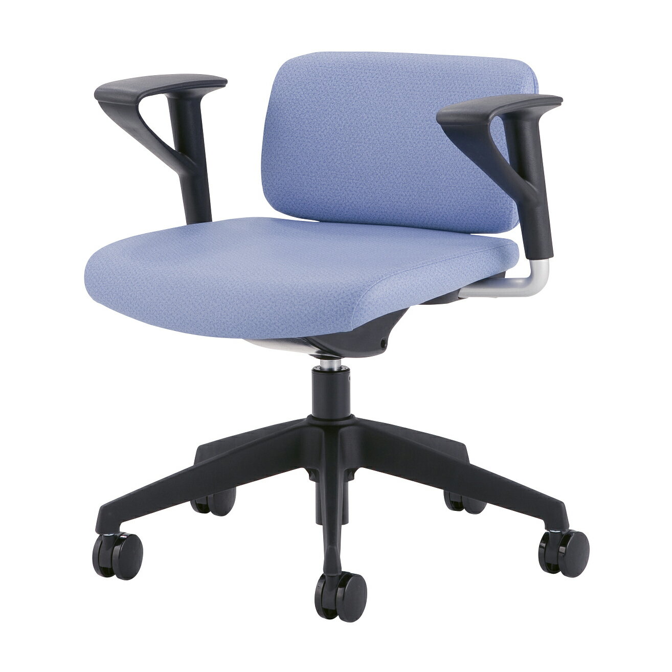 ★ポイント最大16倍★【送料無料】-クランケチェア（キャスタータイプ） LLS-SB01(ブルー) 品番 my23-6905-00-- 1入り-【MY医科器機】JAN