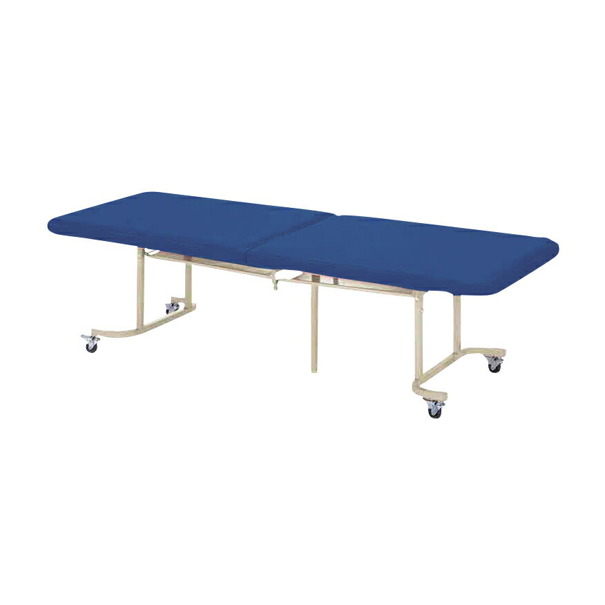 ★ポイント最大16倍★【送料無料】-二つ折診察台 QM-1875M(75X180X55CM 品番 my23-6916-0412 1入り-【MY医科器機】JAN