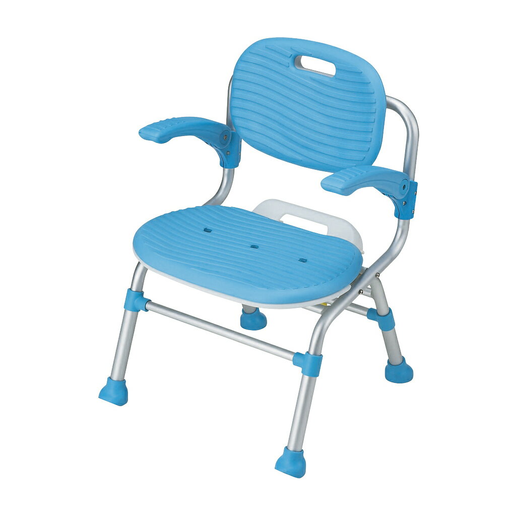 ★ポイント最大16倍★【送料無料】-テイコブシャワーチェア(背付・肘付) SC01 品番 my23-7138-01-- 1入り-【MY医科器機】JAN 4938...