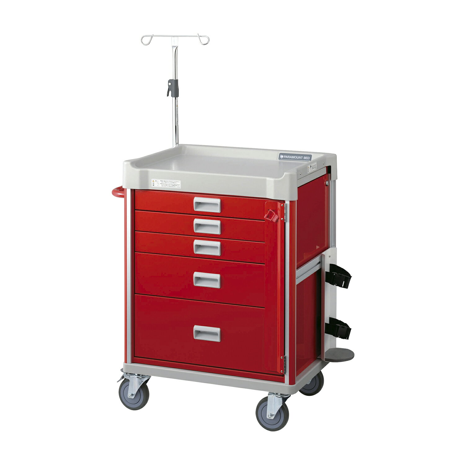 ★ポイント最大16倍★【送料無料】-メディカルカート　救急タイプ KY-40QR 品番 my23-7336-00-- 1入り-【MY医科器機】JAN