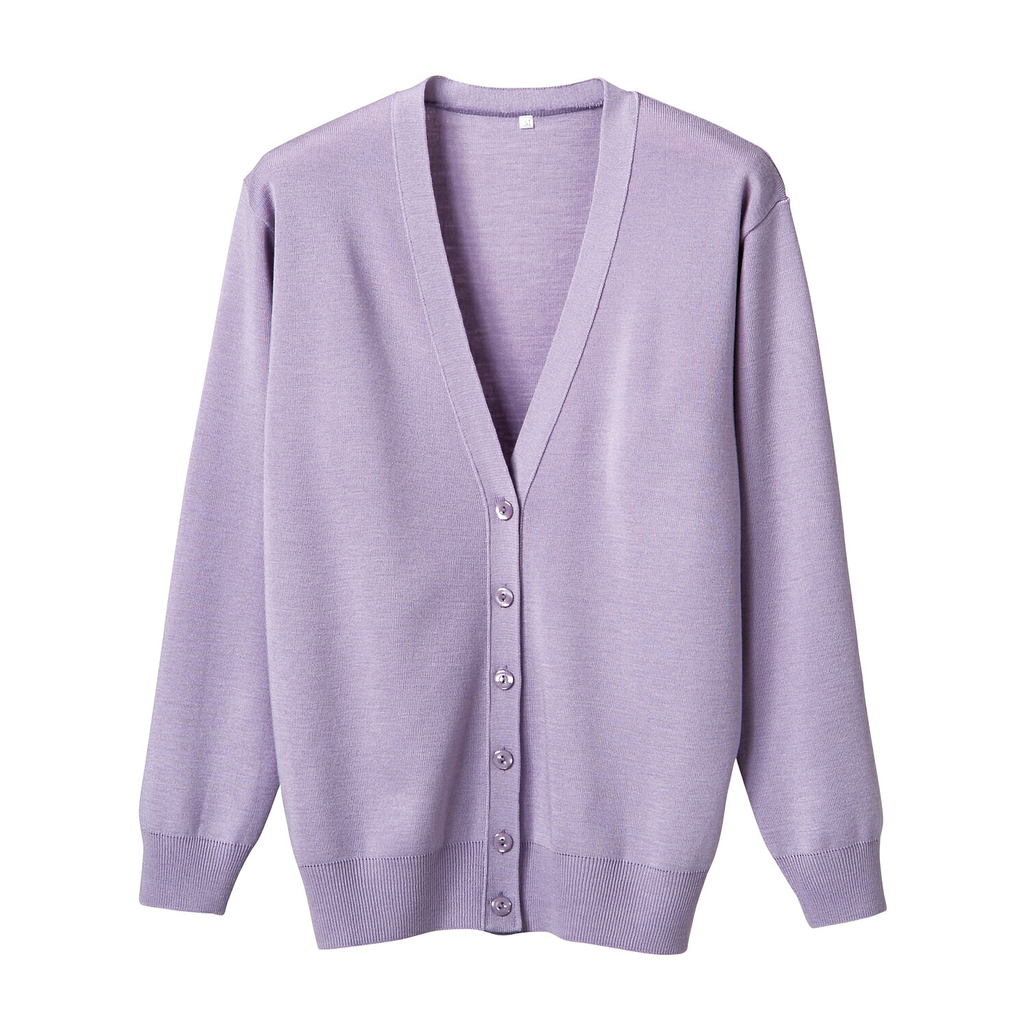 ★ポイント最大16倍★【全国配送可】-抗ピル長袖カーディガン D-1001(S) 品番 my23-7 ...