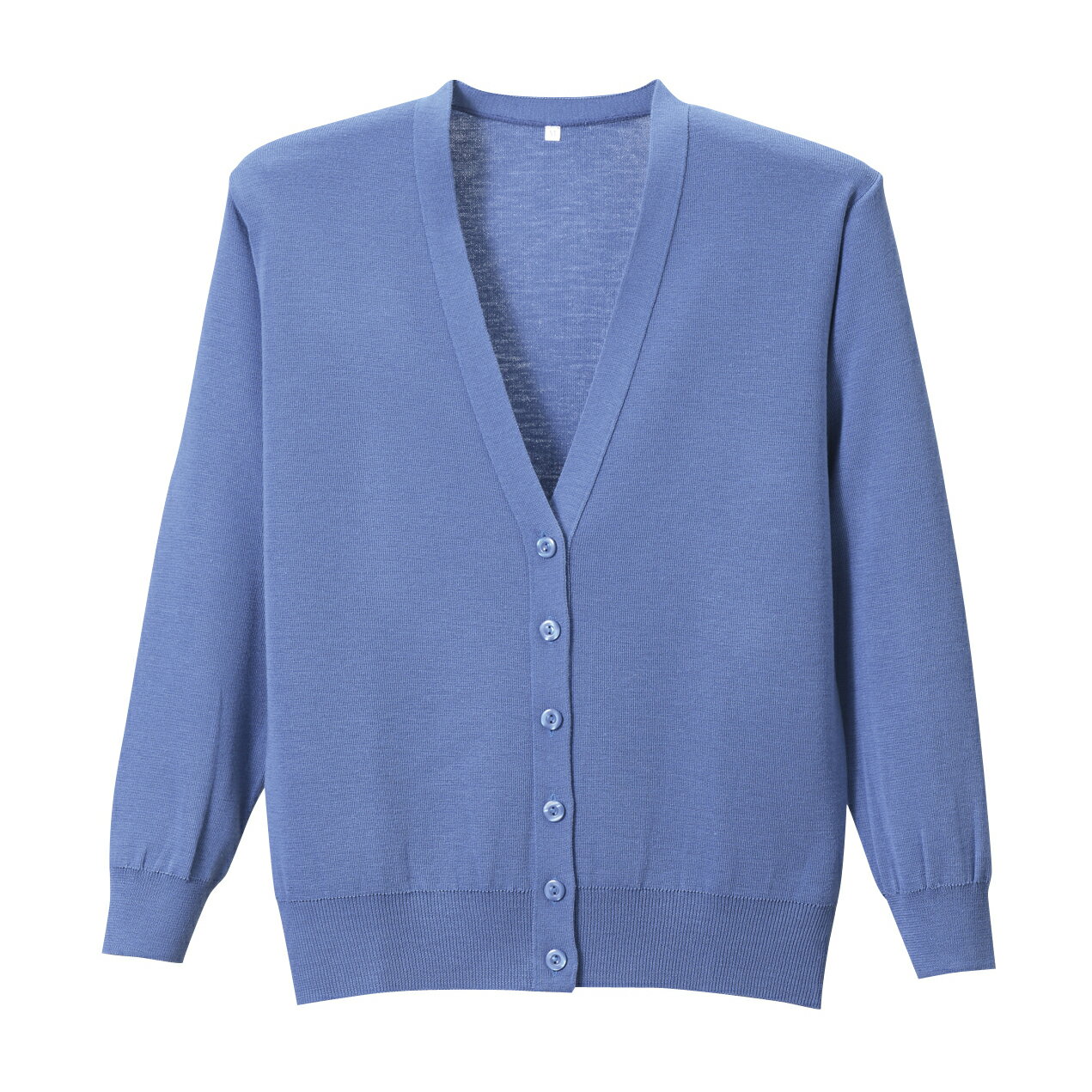 ★ポイント最大16倍★【全国配送可】-抗ピル長袖カーディガン D-1001(3L) 品番 my23-7563-0417 1入り-【M..