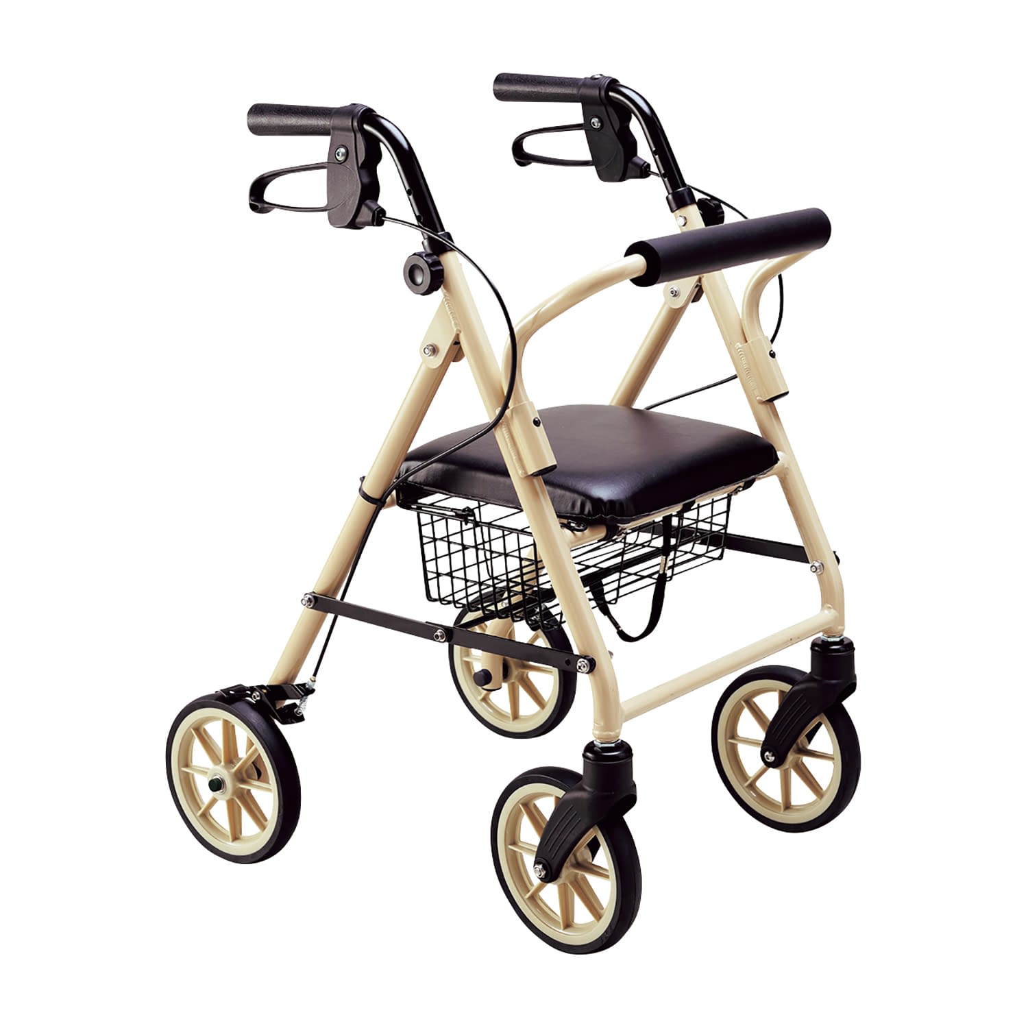 ★ポイント最大16倍★【送料無料】-歩行車　ハッピーミニ 117003(パープルメタリック) 品番 my24-2378-01-- 1入り-【MY医科器機】JAN 4958995870039