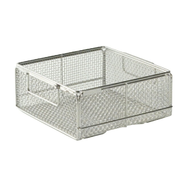 ★ポイント最大16倍★【送料無料】-クリーンバスケット（平織網仕様） CB-014(240X240X50MM) 品番 my24-2470-13-- 1入り-【MY医科器機】JAN 4530770603362