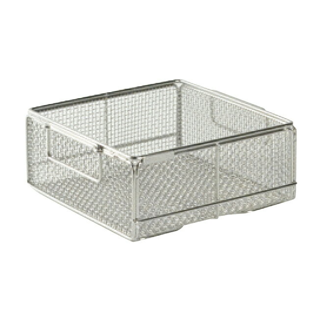 ★ポイント最大16倍★【送料無料】-クリーンバスケット（平織網仕様） CB-015(240X240X70MM) 品番 my24-2470-14-- 1入り-【MY医科器機】JAN 4530770603379