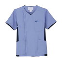 ★ポイント最大16倍★【全国配送可】-メンズジップスクラブ 7025SC-2(サックス) 品番 my24-2924-0004 1入り-【MY医科器機】JAN 4...