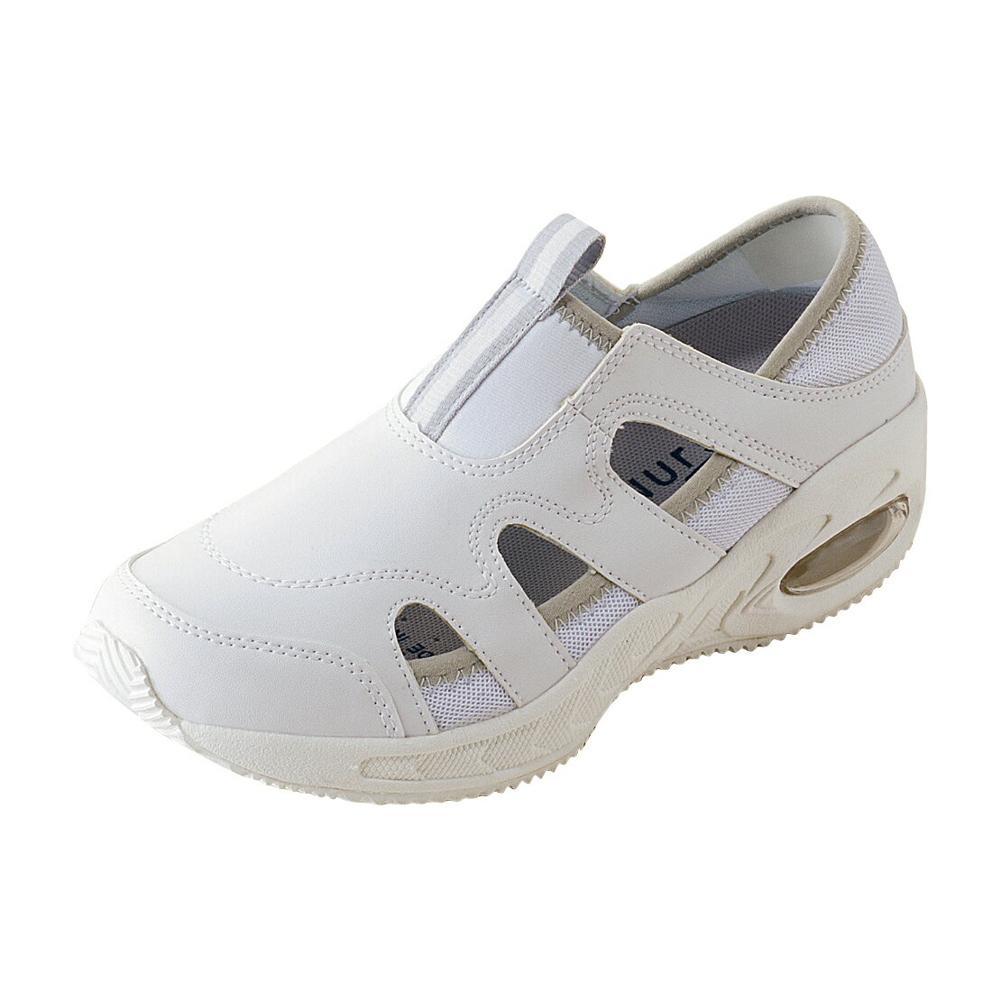 ★ポイント最大16倍★【全国配送可】-ナースシューズ　ナースフィットII F-002-1(ホワイト) 品番 my24-29..