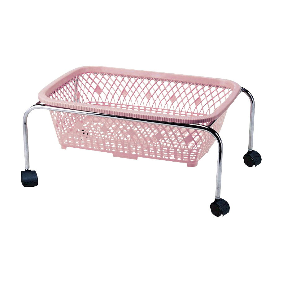 ★ポイント最大16倍★【全国配送可】-脱衣カゴ DP-15(キャスターツキ) 品番 my24-3220-0003 1入り-【MY医..